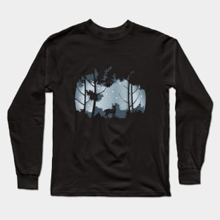 Magic Winter Night Long Sleeve T-Shirt